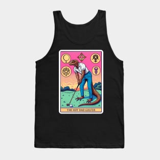 The Hot Dad Golfer Tank Top